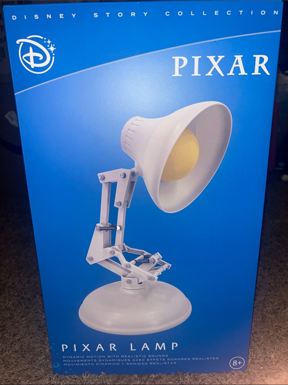 Disney D23 Pixar Lamp Story Collection Luxo Jr. with Motion and Sounds NEW 2026